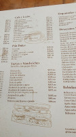 El Gaucho menu