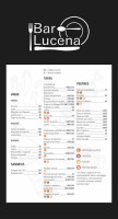 ANTIGUO MENDOZA menu