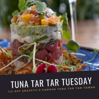 Graffiti Restro Cafe Wine Nourriture