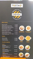 Tostao Central Barranquilla menu