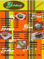 Blasus Fray menu