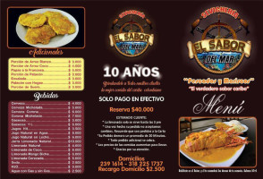 Sevicheria El Sabor Del Mar Cardápio