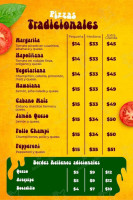 Quick Pizza Cali menu