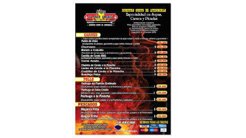 Asadero La Gran América Carta