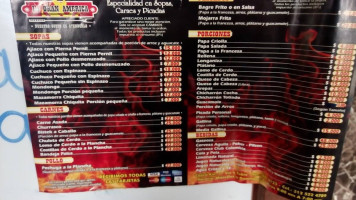 Asadero La Gran América Carta