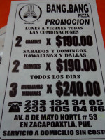 Samda´s Burger Carta