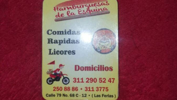 Antojitos Mexicanos menu