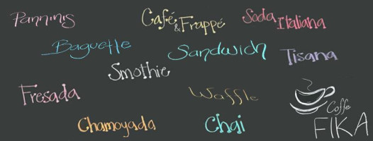 Coffe Fika La Hora Del Cafe menu