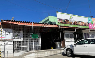 Miranda Carnitas outside
