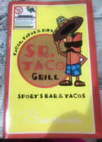 Sr Taco Grill Carta