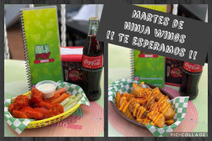 Ninja Wings Bravo Menu