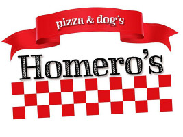 Homero's Pizza Dogs Logo