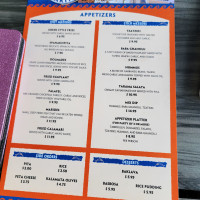 Frida Cafeteria menu