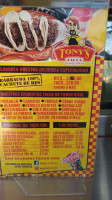 Tony’s Tacos Suc Morones Prieto Carte