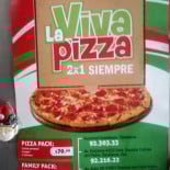 Viva La Pizza Carte