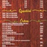 La Salsa Progreso Carta