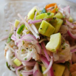 Mantarraya Beach Club Hammocks Comida