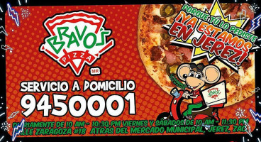 Bravo's Pizza Logo