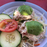 Mantarraya Beach Club Hammocks Comida