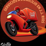 Sicilia Pizza Juan José Rios Logo