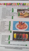 RanchugubiÑa menu