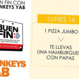 Monkeys Yab Pizza Logo