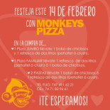 Monkeys Yab Pizza Carte