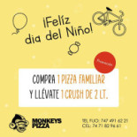 Monkeys Yab Pizza Logo