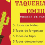 Taqueria El Cochi menu