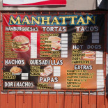 Hamburguesas Manhattan Carta