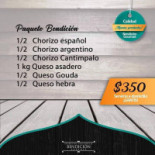 Bendición Gourmet menu