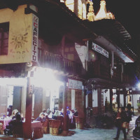 Fiesta Mazamitla outside