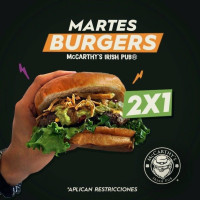 Mccarthy's Irish Pub Carta