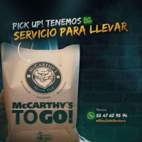 Mccarthy's Irish Pub Piatti