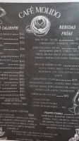 Café Molido menu