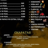 La 9na ¡¡alitas Y Mas Carta