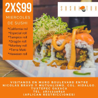Sushi Tux Carta