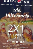 Sushi Tux Comida