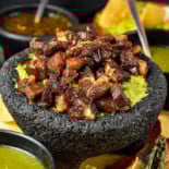 Los Legendarios Romulo Garza food