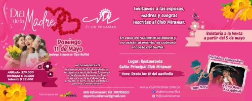 Club Miramar Carte