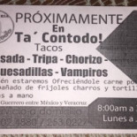 Taqueria El Ta' Contodo menu