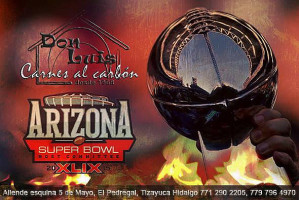 Don Luis Carnes Al Carbón drink