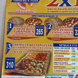 Mariscaly's Pizza Carta