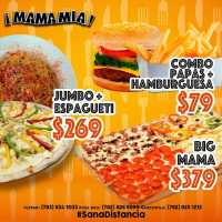 MAMA MIA Pizzas Carte