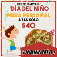 MAMA MIA Pizzas Logo
