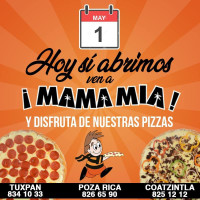 MAMA MIA Pizzas Logo