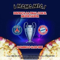 MAMA MIA Pizzas Carta