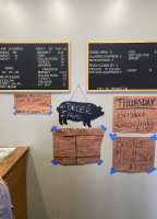 Olica's Cafetería Carta