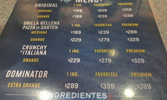 BARBACOA Y CONSOME DE BORREGO EL MUELLE Carta