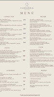 LA CONDEZA COCINA BAR menu